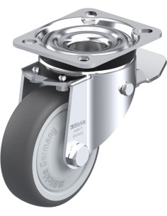 LK-PATH 100KF-1-ST poliuretano ratukas su stabdžiais