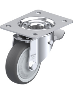 LK-PATH 100KF-3-ST Poliuretano pasukamas ratukas su