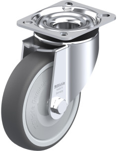 LK-PATH 125KF-1 poliuretano pasukamas ratukas 125 mm