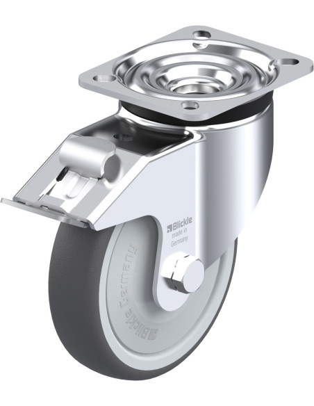 LK-PATH 125KF-1-FI poliuretano pasukamas ratukas su