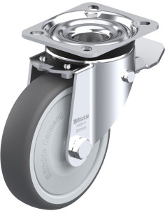 LK-PATH 125KF-1-ST poliuretano ratukas su stabdžiais