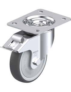 LK-PATH 125KF-3-FI poliuretano pasukamas ratukas su