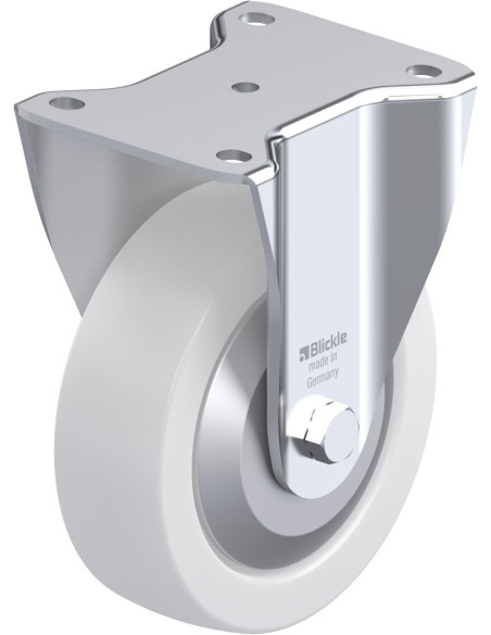 BH-SPO 160G-FA sintetinis fiksuotas ratukas 160 mm