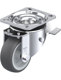 LK-PATH 80G-ST poliuretano ratukas su stabdžiais