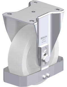 BH-SPO 160G-FS sintetinis fiksuotas ratukas 160 mm