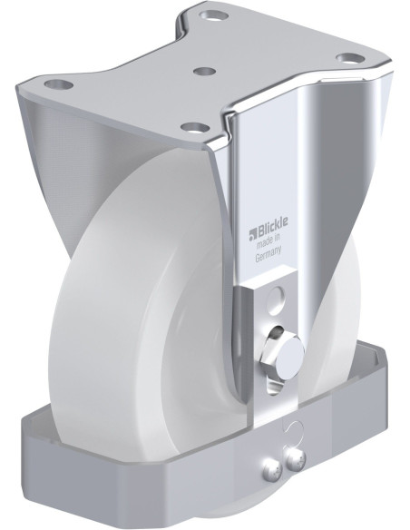 BH-SPO 160G-FS sintetinis fiksuotas ratukas 160 mm