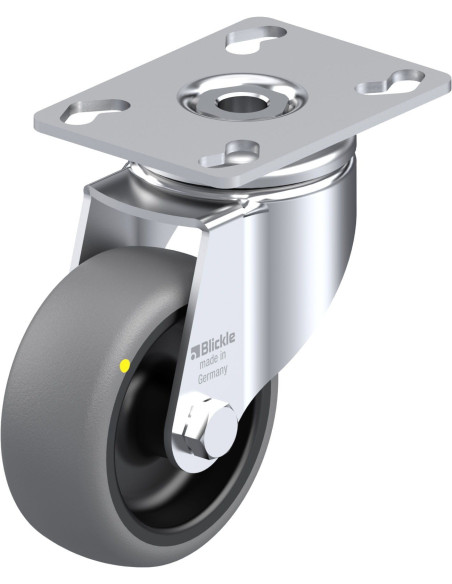 LKPA-TPA 80G-ELS antistatinis pasukamas ratukas 80 mm