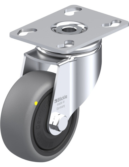 LKPA-TPA 80KF-ELS pasukamas antistatinis ratukas 80 mm