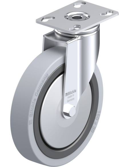 LKPA-VPA 150G-FA pasukamas ratukas, guma, 150 mm