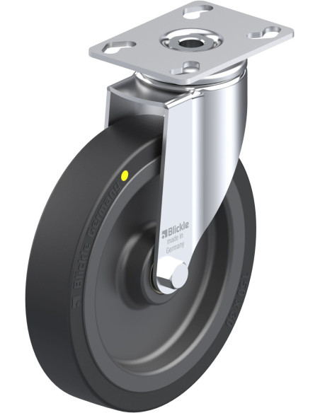 LKPA-VPA 150K-EL antistatinis pasukamas ratukas 150 mm