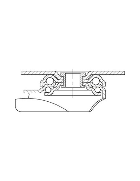 LKPA-VPA 150K-FA pasukamas ratukas 150 mm