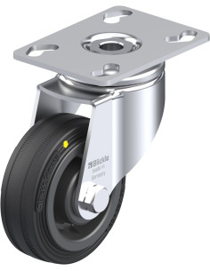 LKPA-VPA 80K-EL antistatinis pasukamas ratukas 80 mm