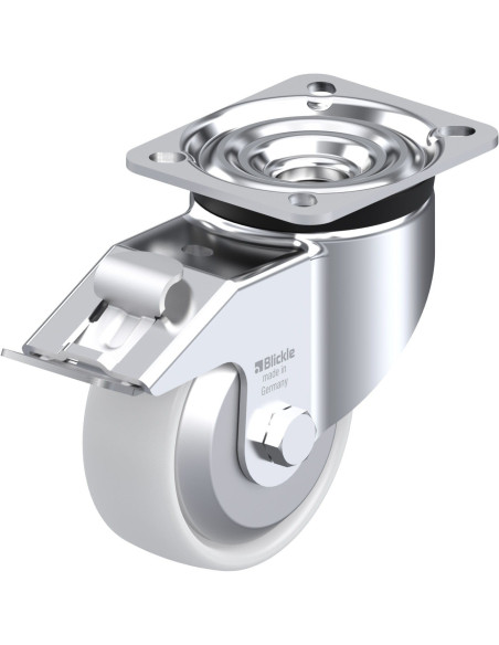 LK-PO 100G-1-FI-FA pasukamas ratukas su stabdžiais