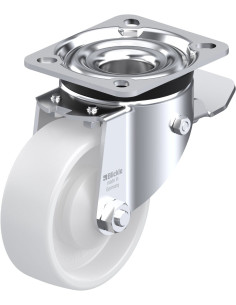 LK-PO 100KA-1-ST sintetinis pasukamas ratukas su stabdžiais