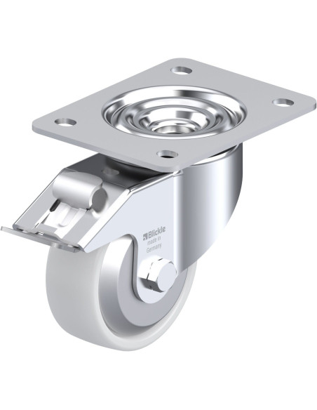 LK-PO 100XR-3-FI-FA sintetinis pasukamas ratukas su