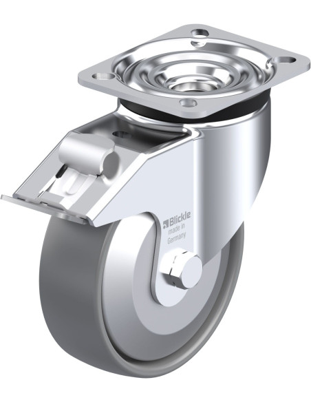 LK-PO 125G-1-FI-ELS-FA antistatinis ratukas su stabdžiais