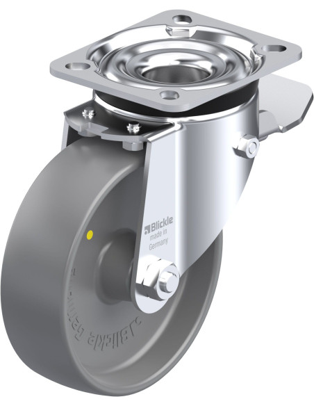 LK-PO 125G-1-ST-ELS antistatinis ratukas su stabdžiais