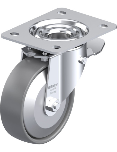 LK-PO 125G-3-ST-ELS-FA antistatinis pasukamas ratukas su