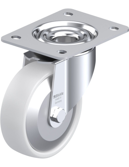 LK-PO 125R-3-FA sintetinis pasukamas ratukas 125 mm