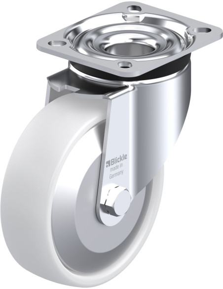 LK-PO 125XR-1-FA sintetinis pasukamas ratukas 125 mm