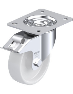 LK-PO 125XR-3-FI Sintetinis pasukamas ratukas su stabdžiais