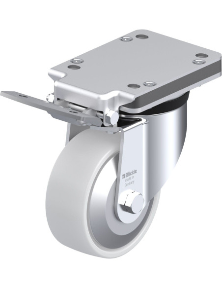 LK-PO 127K-IS-FA sintetinis ratukas su stabdžiais