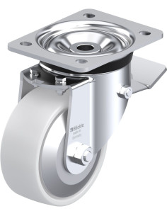 LK-PO 127K-ST-FA pasukamas ratukas su stabdžiais 125 mm