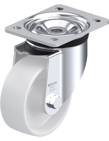 LK-PO 127R sintetinis pasukamas ratukas, 125 mm