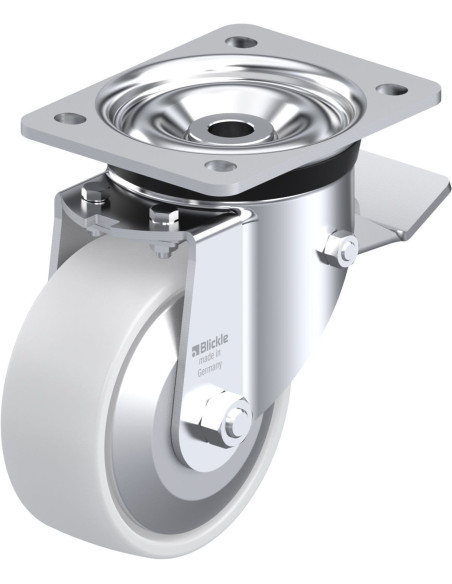 LK-PO 127XR-ST-FA pasukamas ratukas su stabdžiais