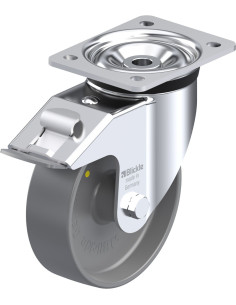 LK-PO 160G-FI-ELS antistatinis ratukas su stabdžiais