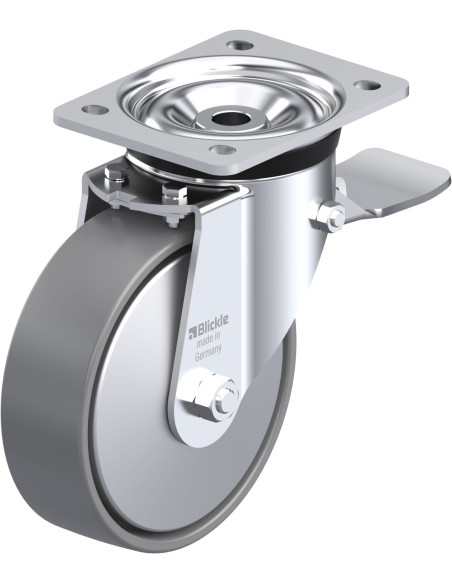 LK-PO 160G-ST-ELS-FA antistatinis pasukamas ratukas su