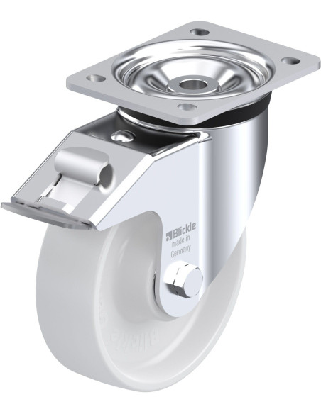 LK-PO 160K-FI sintetinis ratukas su stabdžiais