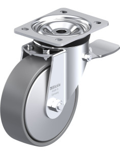 LK-PO 160K-ST-ELS-FA antistatinis ratukas su stabdžiais