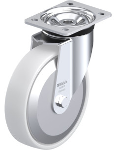 LK-PO 200K-FA Sintetinis pasukamas ratukas 200 mm