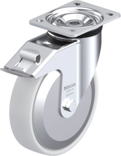 LK-PO 200K-FI-FA sintetinis ratukas su stabdžiais