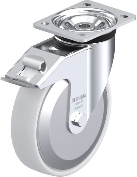 LK-PO 200K-FI-FA sintetinis ratukas su stabdžiais