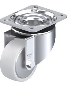 LK-PO 75G-FA sintetinis pasukamas ratukas 75 mm