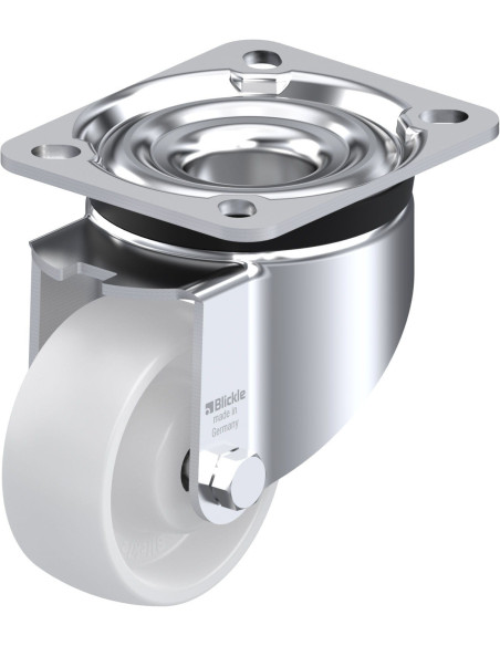 LK-PO 75R Sintetinis pasukamas ratukas 75 mm