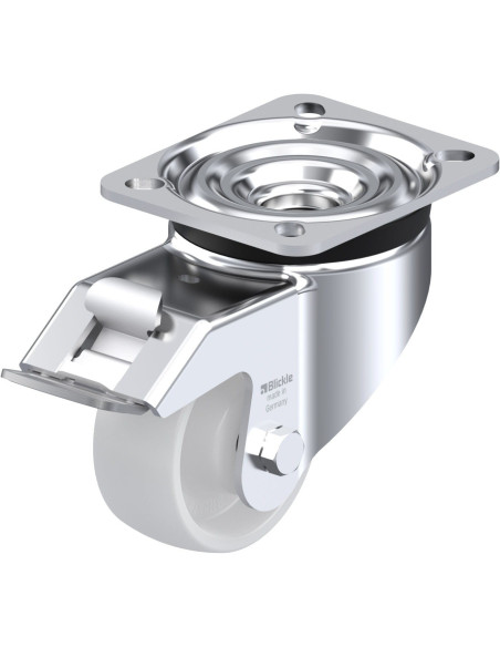 LK-PO 75R-FI sintetinis ratukas su stabdžiais