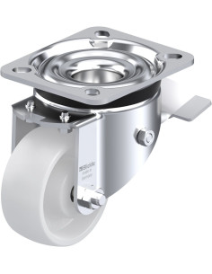 LK-PO 75R-ST sintetinis pasukamas ratukas su stabdžiais