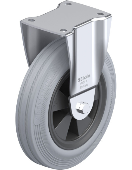 BH-VPP 250R-SG fiksuotas ratukas dengtas guma