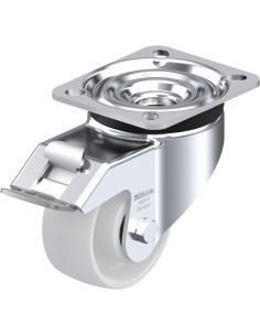 LK-PO 82K-FI sintetinis pasukamas ratukas su stabdžiais