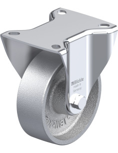 BI-G 100G atsparus karščiui fiksuotas metalinis ratukas