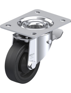 LK-POEV 100KA-3-ST pasukamas ratukas su stabdžiais, guma,