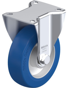 BK-ALBS 125K-1 poliuretano fiksuotas ratukas