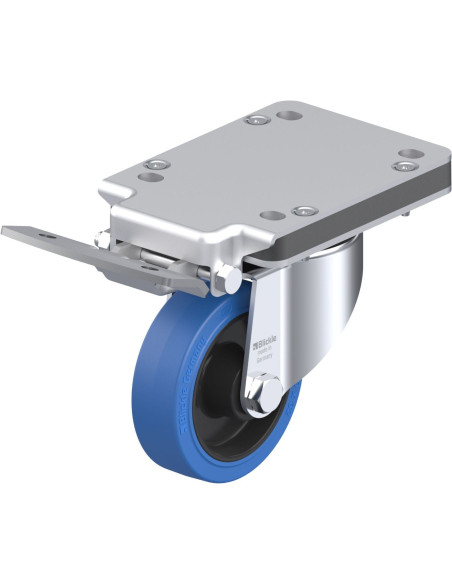 LK-POEV 100R-3-IS-SB pasukamas ratukas su stabdžiais, 100 mm