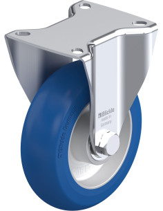 BK-ALBS 125K-1-CO poliuretano fiksuotas ratukas 125 mm