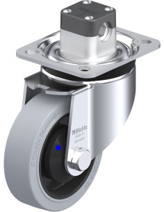 LK-POEV 100XKA-1-CS11-SG pasukamas ratukas su stabdžiais