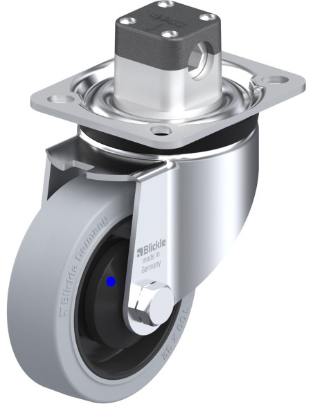 LK-POEV 100XKA-1-CS11-SG pasukamas ratukas su stabdžiais