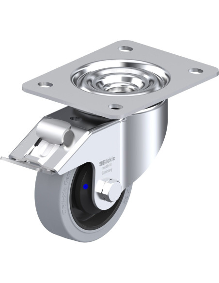 LK-POEV 100XKA-3-FI-SG pasukamas ratukas su stabdžiais